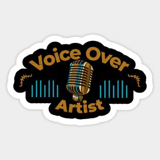 Voice Over Artist design 5 Sticker